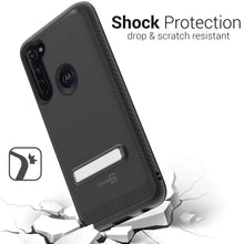 Load image into Gallery viewer, Motorola Moto G Stylus Case - Metal Kickstand Hybrid Phone Cover - SleekStand Series
