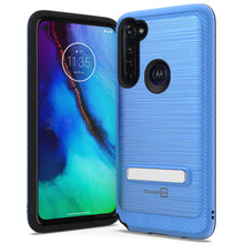 Load image into Gallery viewer, Motorola Moto G Stylus Case - Metal Kickstand Hybrid Phone Cover - SleekStand Series