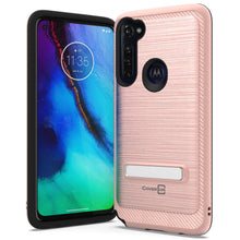 Load image into Gallery viewer, Motorola Moto G Stylus Case - Metal Kickstand Hybrid Phone Cover - SleekStand Series