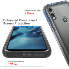 Load image into Gallery viewer, Motorola Moto E (2020) Clear Case Full Body Colorful Phone Cover - Gradient Series