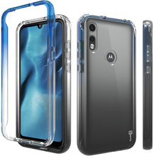 Load image into Gallery viewer, Motorola Moto E (2020) Clear Case Full Body Colorful Phone Cover - Gradient Series