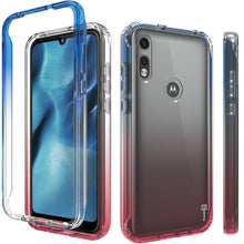 Load image into Gallery viewer, Motorola Moto E (2020) Clear Case Full Body Colorful Phone Cover - Gradient Series