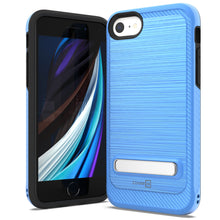 Load image into Gallery viewer, Apple iPhone SE 2022 / iPhone SE 2020 / iPhone 8 / iPhone 7 Case - Metal Kickstand Hybrid Phone Cover - SleekStand Series