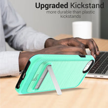 Load image into Gallery viewer, Apple iPhone SE 2022 / iPhone SE 2020 / iPhone 8 / iPhone 7 Case - Metal Kickstand Hybrid Phone Cover - SleekStand Series