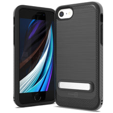Load image into Gallery viewer, Apple iPhone SE 2022 / iPhone SE 2020 / iPhone 8 / iPhone 7 Case - Metal Kickstand Hybrid Phone Cover - SleekStand Series