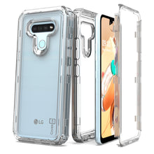 Load image into Gallery viewer, LG K51 / Reflect Clear Case - Full Body Tough Military Grade Shockproof Phone Cover