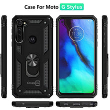 Load image into Gallery viewer, Motorola Moto G Stylus Case with Metal Ring - Resistor Series