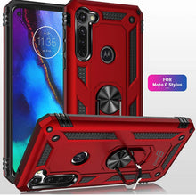 Load image into Gallery viewer, Motorola Moto G Stylus Case with Metal Ring - Resistor Series