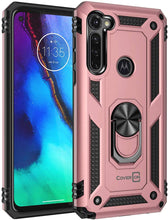 Load image into Gallery viewer, Motorola Moto G Stylus Case with Metal Ring - Resistor Series