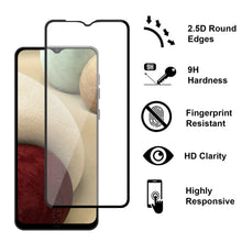 Load image into Gallery viewer, Samsung Galaxy A12 Case - Clear Tinted Metal Ring Phone Cover - Dynamic Series