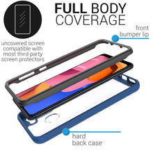 Load image into Gallery viewer, Samsung Galaxy A21 Case - Heavy Duty Shockproof Clear Phone Cover - EOS Series
