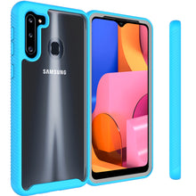 Load image into Gallery viewer, Samsung Galaxy A21 Case - Heavy Duty Shockproof Clear Phone Cover - EOS Series
