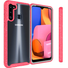 Load image into Gallery viewer, Samsung Galaxy A21 Case - Heavy Duty Shockproof Clear Phone Cover - EOS Series