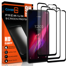 Load image into Gallery viewer, TCL T-Mobile Revvl 4 Plus Tempered Glass Screen Protector - InvisiGuard Series (1-3 Piece)