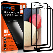 Load image into Gallery viewer, Samsung Galaxy A02s Tempered Glass Screen Protector - InvisiGuard Series (1-3 Piece)