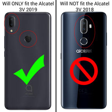 Load image into Gallery viewer, Alcatel 3V 2019 Case - Heavy Duty Protective Hybrid Phone Cover - HexaGuard Series