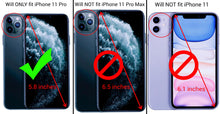 Load image into Gallery viewer, iPhone 11 Pro Clear Case Premium Hard Shockproof Phone Cover - Unity Series