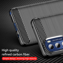 Load image into Gallery viewer, Motorola Moto G Stylus 5G 2022 Case Slim TPU Phone Cover w/ Carbon Fiber