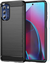 Load image into Gallery viewer, Motorola Moto G Stylus 5G 2022 Case Slim TPU Phone Cover w/ Carbon Fiber