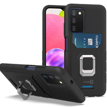 Load image into Gallery viewer, Samsung Galaxy A03s Case with Metal Ring - Card Series