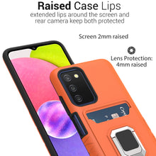 Load image into Gallery viewer, Samsung Galaxy A03s Case with Metal Ring - Card Series
