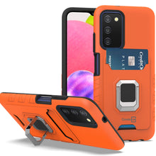 Load image into Gallery viewer, Samsung Galaxy A03s Case with Metal Ring - Card Series