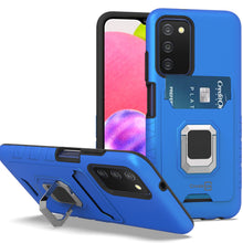 Load image into Gallery viewer, Samsung Galaxy A03s Case with Metal Ring - Card Series