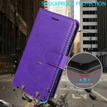 Load image into Gallery viewer, Samsung Galaxy A51 5G Wallet Case - RFID Blocking Leather Folio Phone Pouch - CarryALL Series