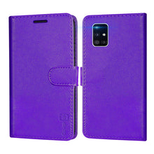Load image into Gallery viewer, Samsung Galaxy A51 5G Wallet Case - RFID Blocking Leather Folio Phone Pouch - CarryALL Series