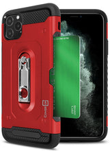 Load image into Gallery viewer, iPhone 11 Pro Kickstand Case with Card Holder - Zipp Series