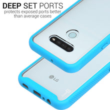Load image into Gallery viewer, LG K51 / Reflect Case - Heavy Duty Shockproof Clear Phone Cover - EOS Series