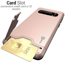 Load image into Gallery viewer, Samsung Galaxy S10 Case with Card Holder Kickstand - SecureCard Series