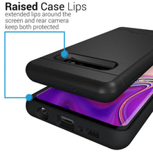 Load image into Gallery viewer, Samsung Galaxy S10 Case with Card Holder Kickstand - SecureCard Series