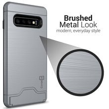 Load image into Gallery viewer, Samsung Galaxy S10 Case with Card Holder Kickstand - SecureCard Series