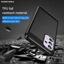 Load image into Gallery viewer, Samsung Galaxy A33 5G Slim Soft Flexible Carbon Fiber Brush Metal Style TPU Case