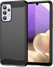 Load image into Gallery viewer, Samsung Galaxy A33 5G Slim Soft Flexible Carbon Fiber Brush Metal Style TPU Case