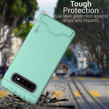 Load image into Gallery viewer, Samsung Galaxy S10 Case with Card Holder Kickstand - SecureCard Series