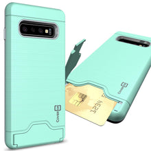 Load image into Gallery viewer, Samsung Galaxy S10 Case with Card Holder Kickstand - SecureCard Series