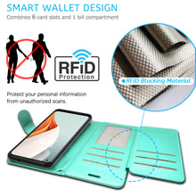 Load image into Gallery viewer, OnePlus Nord N100 Wallet Case - RFID Blocking Leather Folio Phone Pouch - CarryALL Series