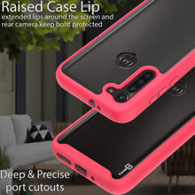 Load image into Gallery viewer, Motorola Moto G8 Power Case - Heavy Duty Shockproof Clear Phone Cover - EOS Series