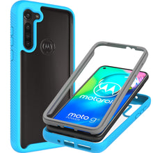 Load image into Gallery viewer, Motorola Moto G8 Power Case - Heavy Duty Shockproof Clear Phone Cover - EOS Series