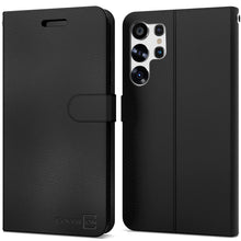 Load image into Gallery viewer, Samsung Galaxy S23 Ultra Wallet Case RFID Blocking Leather Folio Phone Pouch