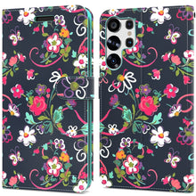 Load image into Gallery viewer, Samsung Galaxy S23 Ultra Wallet Case RFID Blocking Leather Folio Phone Pouch