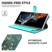 Load image into Gallery viewer, Samsung Galaxy S23 Ultra Wallet Case RFID Blocking Leather Folio Phone Pouch