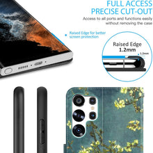 Load image into Gallery viewer, Samsung Galaxy S23 Ultra Wallet Case RFID Blocking Leather Folio Phone Pouch