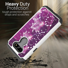 Load image into Gallery viewer, LG Phoenix 5 / Fortune 3 Case - Rhinestone Bling Hybrid Phone Cover - Aurora Series