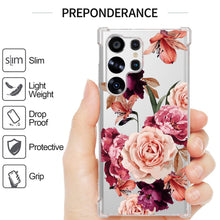 Load image into Gallery viewer, Samsung Galaxy S23 Ultra Slim Case Transparent Clear TPU Design Phone Cover