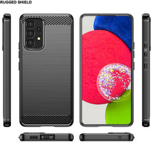 Load image into Gallery viewer, Samsung Galaxy A53 5G Slim Soft Flexible Carbon Fiber Brush Metal Style TPU Case