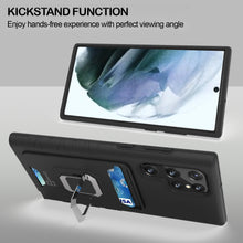Load image into Gallery viewer, Samsung Galaxy S22 Ultra Case with Metal Ring - Card Series