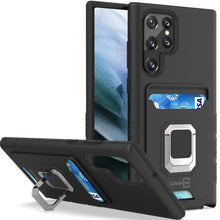 Load image into Gallery viewer, Samsung Galaxy S22 Ultra Case with Metal Ring - Card Series